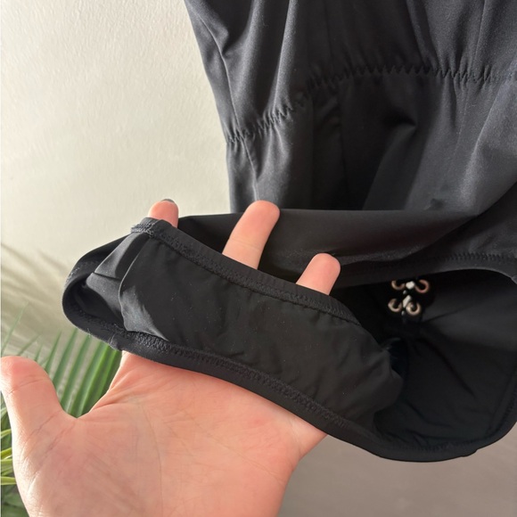 Fleur Du Mal One Piece Lace Up Bullet Swimsuit - Picture 8 of 8